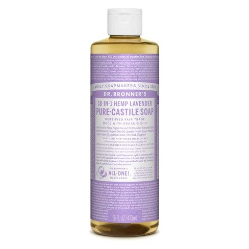 Dr. Bronner's Pure Castile Soap - Lavender - 16 oz