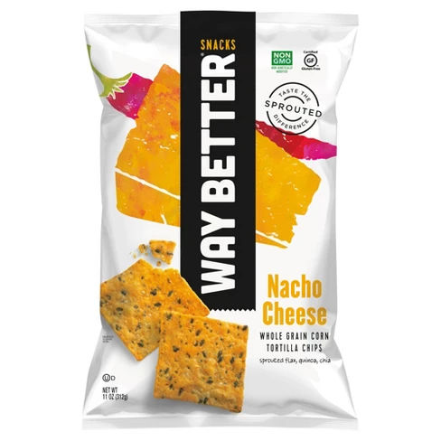 Way Better Nacho Cheese Tortilla Chips - 11oz
