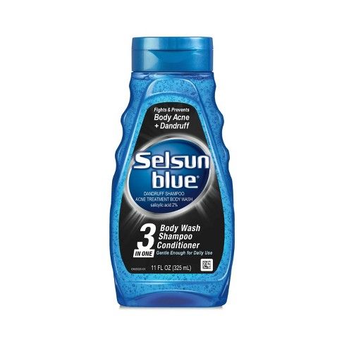 Selsun Blue 3-in-1 Body Wash, shampoo And Conditioner - 11 fl oz