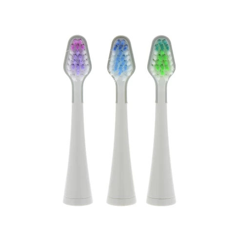 Dazzlepro Set of 3 Replacement Brushes for Platinum Sonic Toothbrush