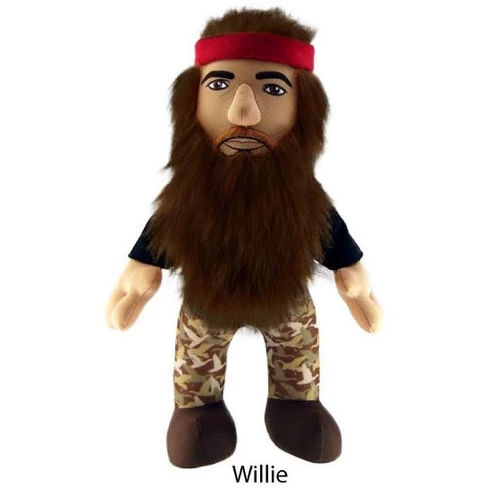 Duck Dynasty 13" Plush With Sound Willie