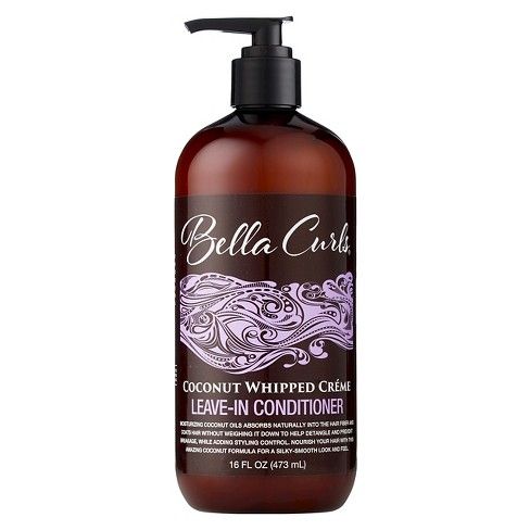 Bella Curls Coconut Whipped Creme Leave-In Conditioner - 16 fl oz