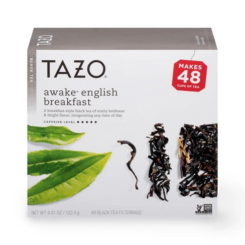 Tazo Awake English Breakfast - 48ct