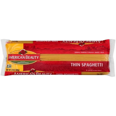American Beauty® Thin Spaghetti Pasta - 24oz