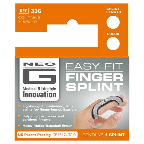 Neo G Easy-Fit Finger Splint-medium