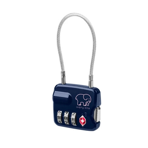 Ivory Ella Luggage Lock - Blue