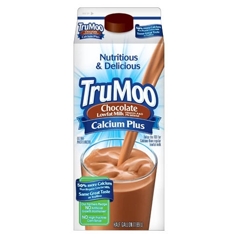 TruMoo Low Fat Chocolate Milk - 0.5gal