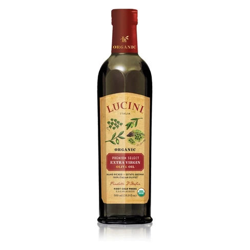 Lucini Premium Select 100% Organic Extra Virgin Olive Oil - 16.9oz