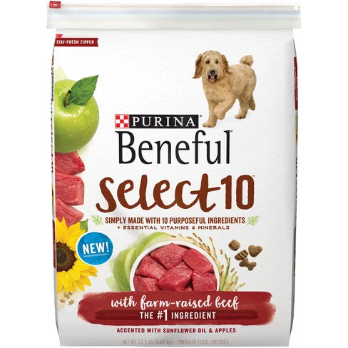 Buy Beneful Select Dry Dog Food Beef Flavor Online at desertcartKUWAIT
