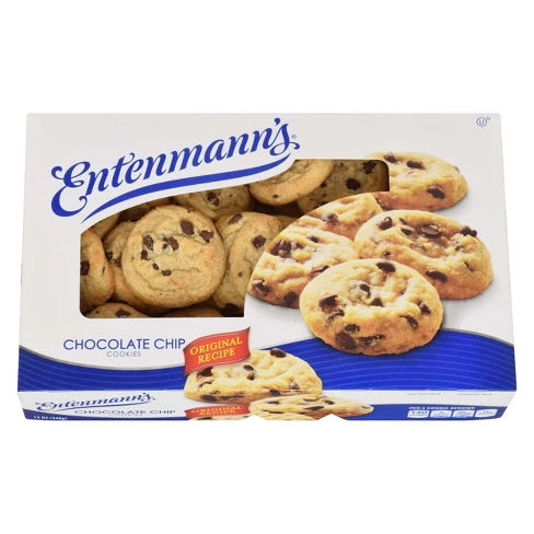 Entenmann's Chocolate Chip Cookies, 12 oz