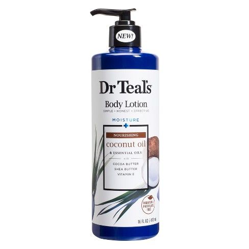 Dr Teal's Nourishing Coconut Oil Body Lotion - 16 fl oz