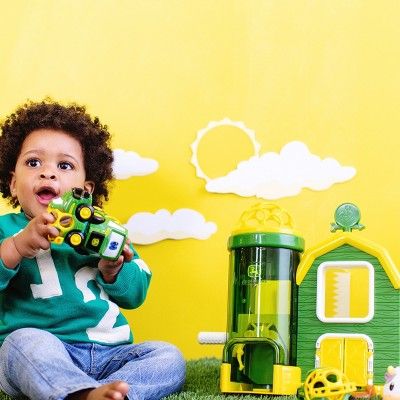 john deere barn playset