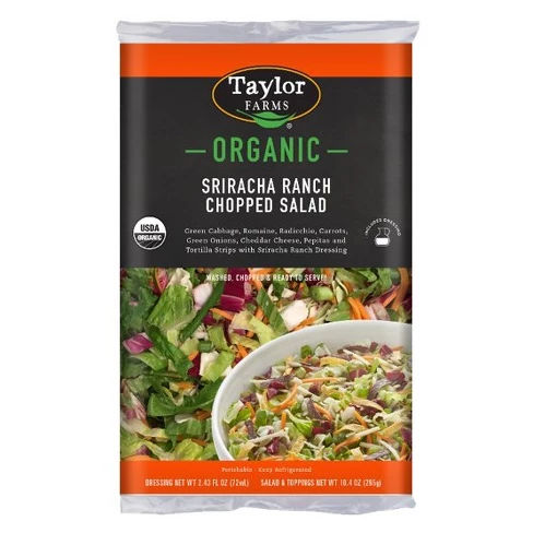 Taylor Farms Organic Sriracha Ranch Chopped Salad - 12.8oz