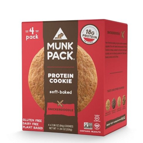 Munk Pack Protein Cookie - Snickerdoodle - 4ct