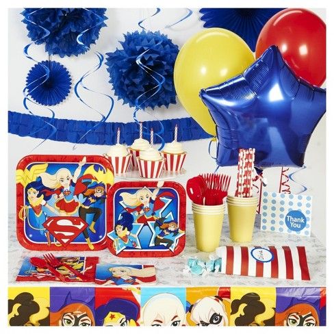 DC Hero Girl Super Deluxe Party Pack