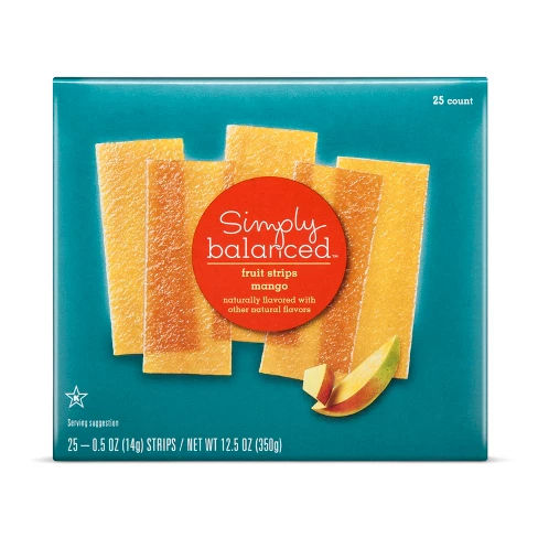 Mango Fruit Strips - 12.5oz - Simply Balanced™