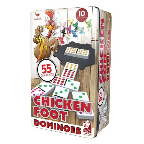 Cardinal Chicken Foot Dominoes Board Game