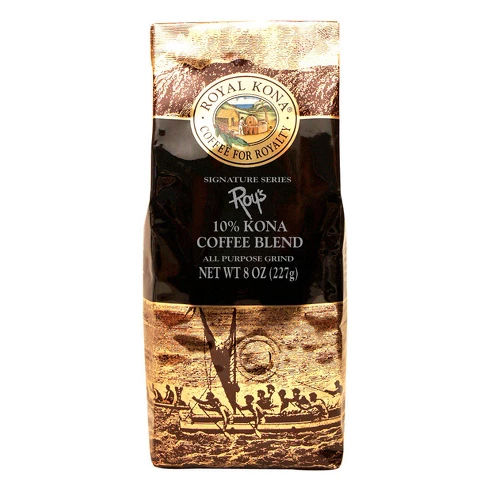 Royal Kona Roy's Ground Medium Roast Coffee - 8oz