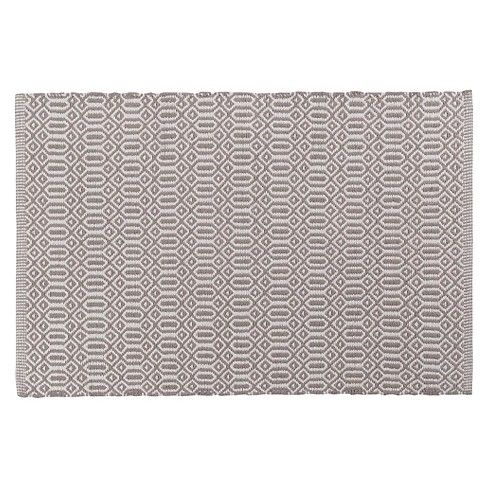 Gray Bazaar Kitchen Floor Mat