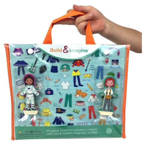 StoryWalls Career Dolls Magnetic Building Set