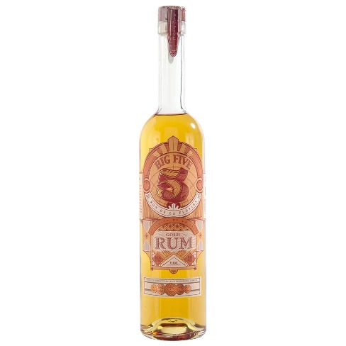 Big Five Gold Rum - 750ml Bottle
