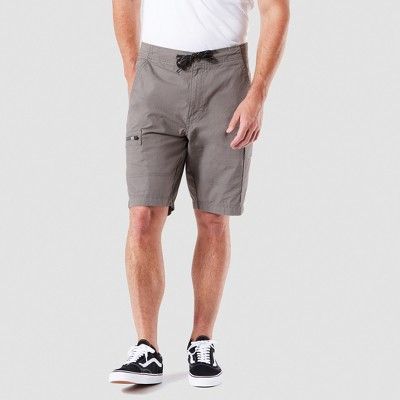 Relaxed Straight Fit Cargo Shorts 