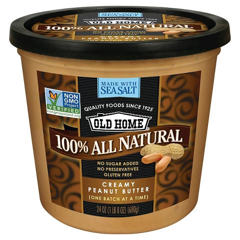 Old Home Peanut Butter Creamy - 24oz