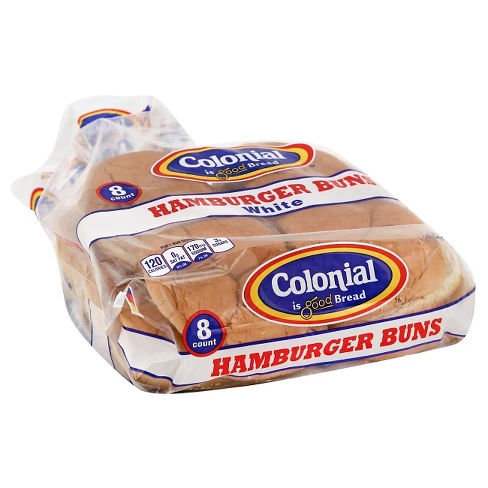 Colonial Hamburger Buns - 8ct