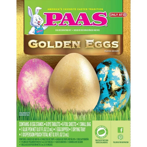 PAAS Easter Golden Egg Decorating Kit