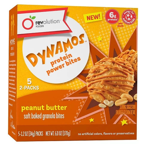 Revolution Foods® Dynamos Peanut Butter Protein Power Bites 6 oz