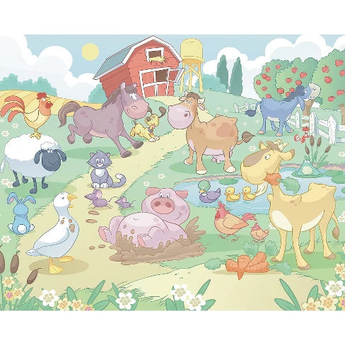 Walltastic Baby Fun on the Farm Mural