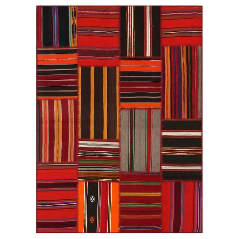 Tribal Patchwork Area Rug Horizon 5'3"x7'3"
