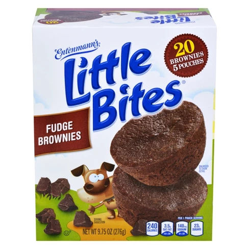 Entenmann's Little Bites Fudge Brownies - 5ct