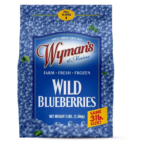 Wyman's Fresh Frozen Wild Blueberries - 3lb