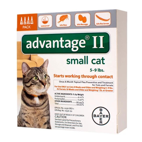 Bayer Advantage II Topical Flea Prevention and  - Cats