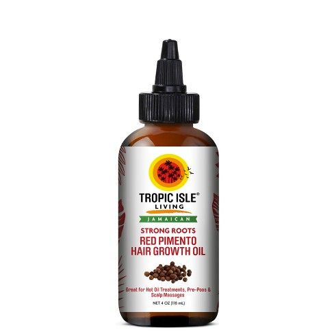 Tropic Isle Living Jamaican Strong Roots Red Pimento Hair Growth Oil - 4oz