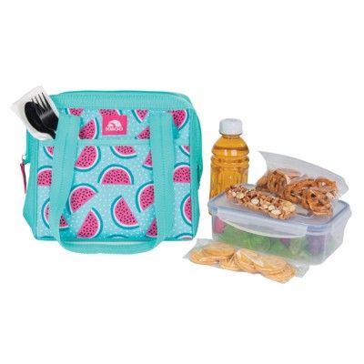 igloo leftover lunch tote