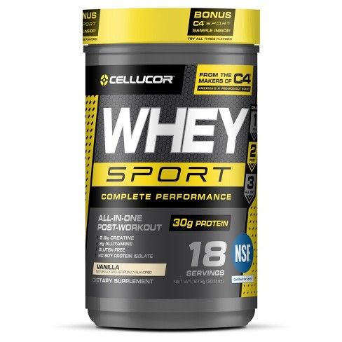 Cellucor Cor-Sport Whey Protein - Vanilla - 30.8oz
