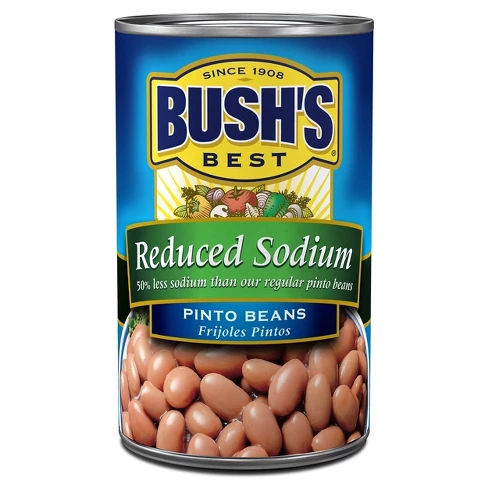 Bush's® Reduced Sodium Pinto Beans - 16oz