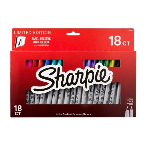 Sharpie UltraFine 18ct Permanent Markers