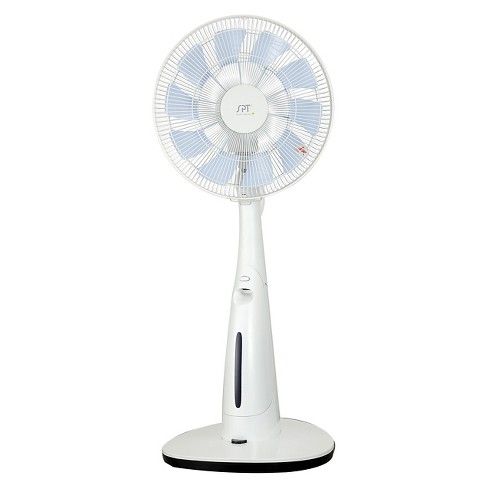 Sunpentown - 14" DC-Motor Indoor Misting Fan - White