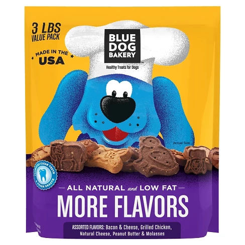 Blue Dog Bakery More Flavors Assorted Dog Treats