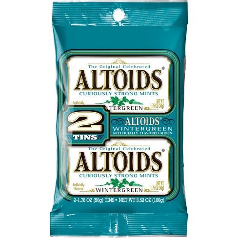 Altoids Wintergreen Mint Candies - 1.76oz/2ct