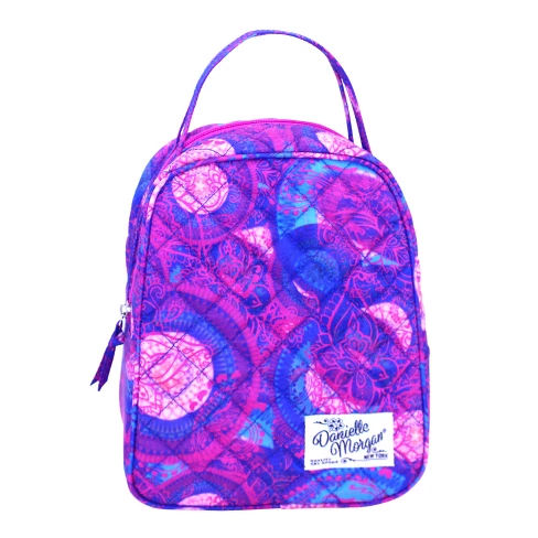 Danielle Morgan Quilted Lunch Bag - Pink Paisley