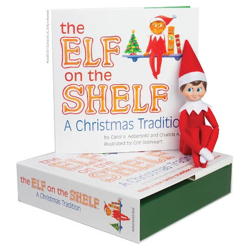 The Elf on the Shelf®: A Christmas Tradition with Light Skin Tone Boy Scout Elf