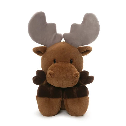G by GUND Silly Pawz Moose Plush Stuffed Animal Brown 12"