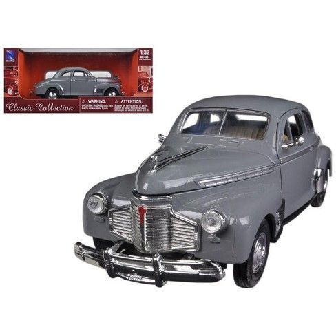 1941 Chevy Special Deluxe 5-Passenger Coupe Grey 1/32 Diecast Model Car by New Ray