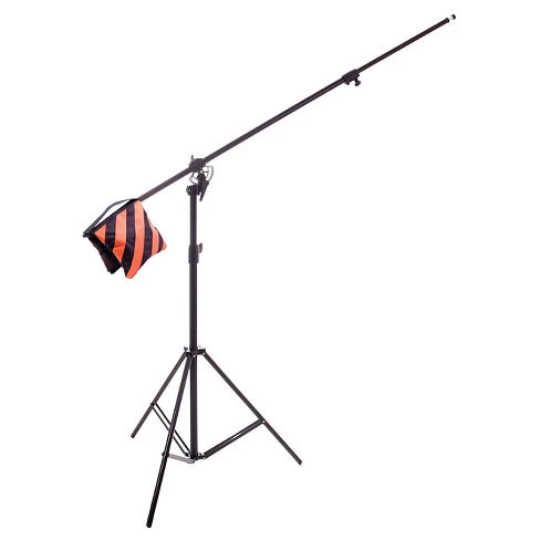 RPS Studio 12 ft Heavy Duty Boom Stand - Black (RS-1155)