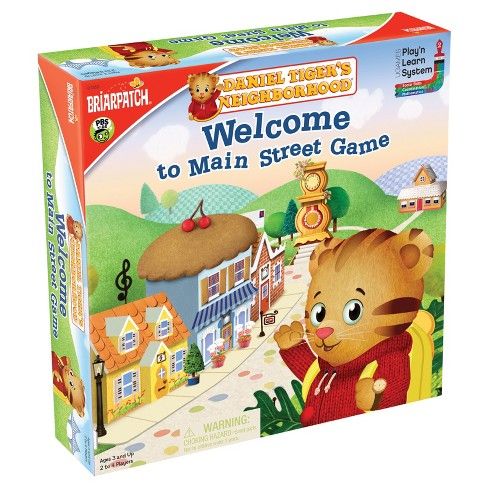 Briarpatch Daniel Tiger's Neighborhood Welcome to Main Street Game