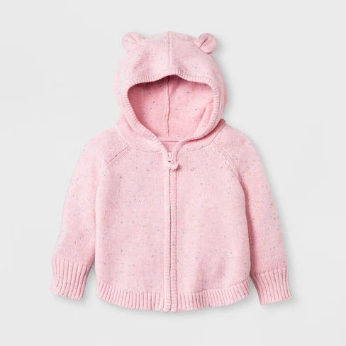 Buy Baby Girls' Sweater Poncho - Cat u0026 Jack™ Pink 24M Online at  desertcartCayman Islands